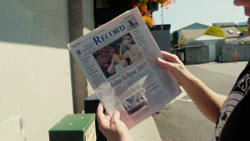 This morning, the South Whidbey Record