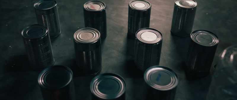 This morning, there were 12 cans