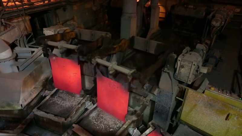 This new glass had to be processed through a furnace