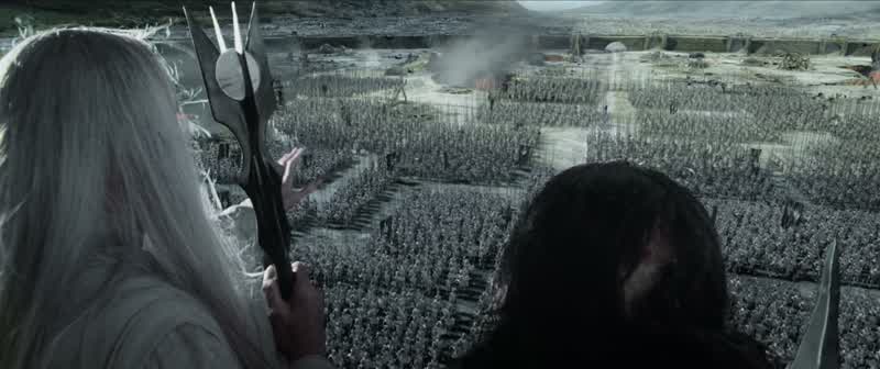 This night......the land will be stained with the blood of Rohan!