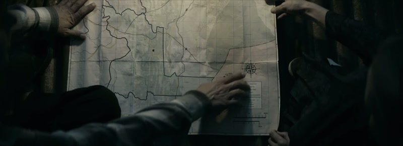 This is north, south, east, and west