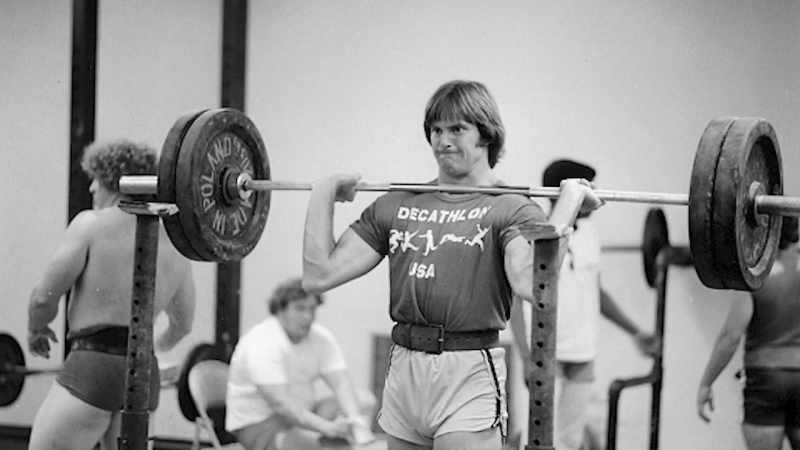 This is not just lifting weights. This is an athletic move