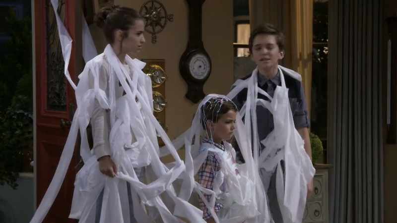 This is not right. We're a mess and Joey's spotless