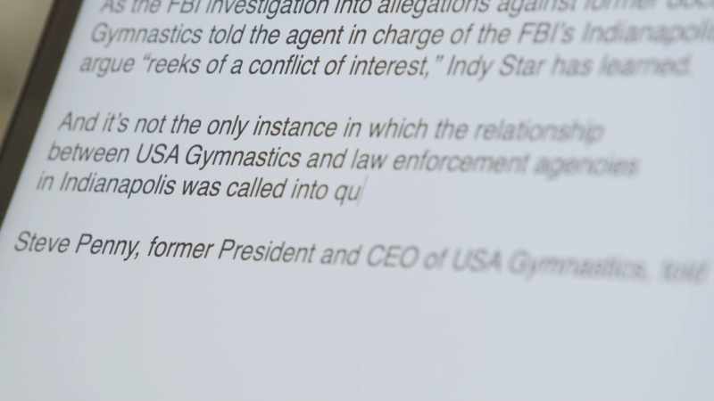 This is not the only instance in which the relationship between USA Gymnastics