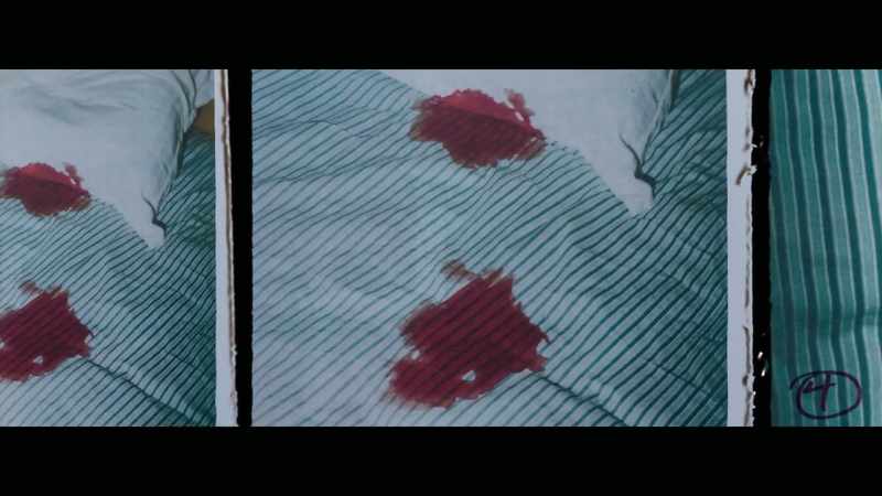 This is not what I expected to see from a stabbing scene