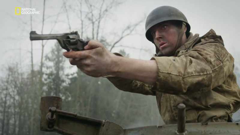 This now includes baker company's commander, Major Syme