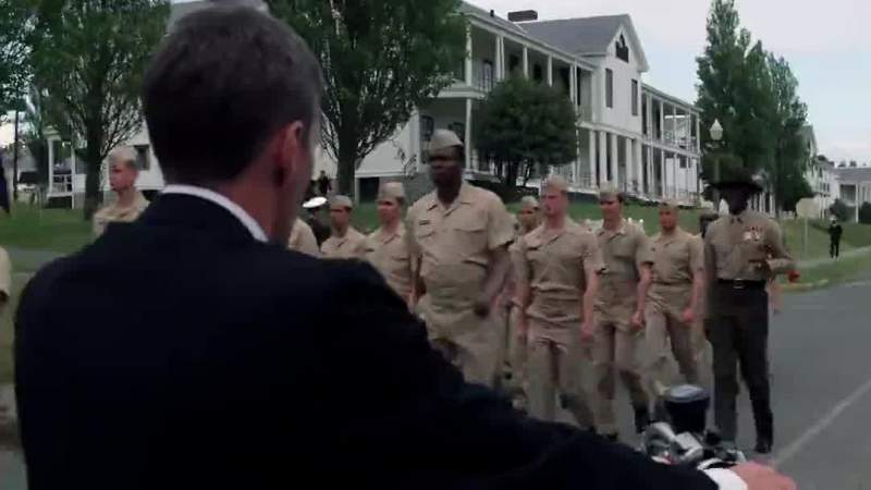 This officer candidate requests permission to see you in private