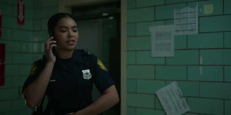 This is Officer Loren, sorry to call you so late