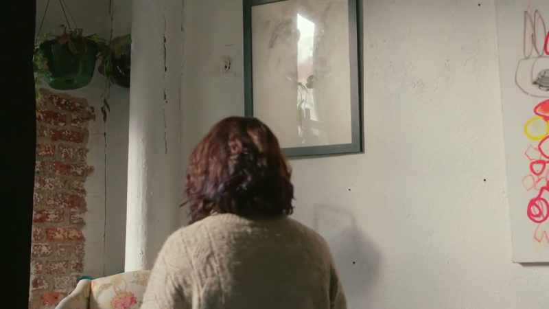 This is one of Kelley's smoke drawings