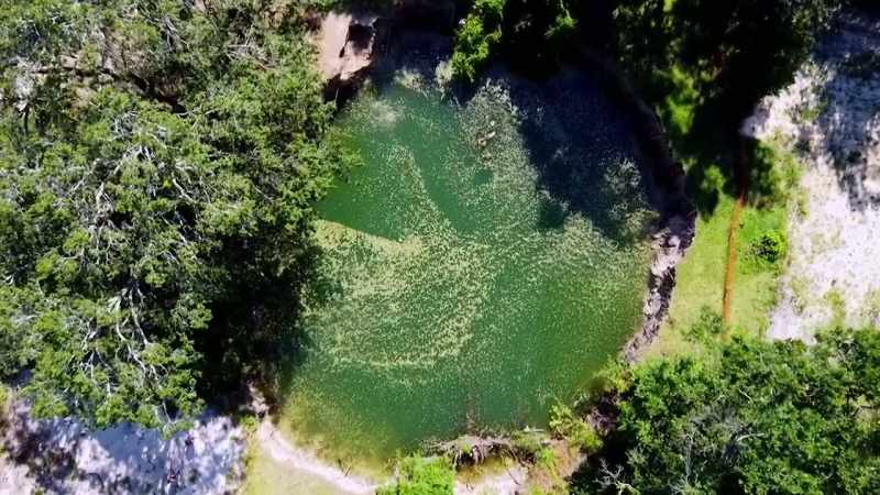 This was our property right here
