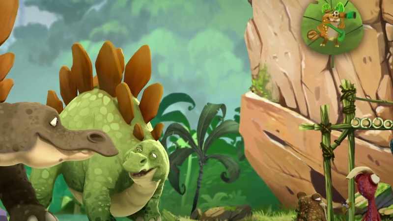 This is our Stegoratops exhibit