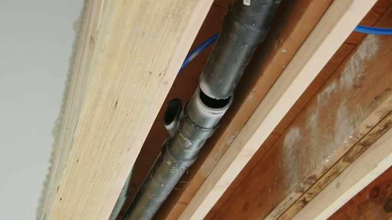 This pipe here, I don't know why this is cut
