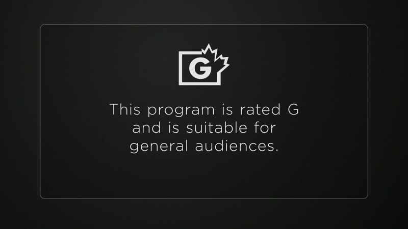 This program is rated G