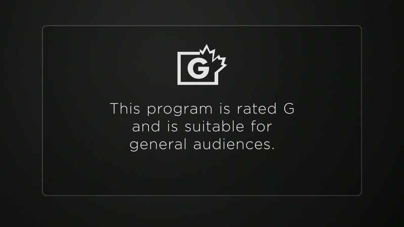 This program is rated G
