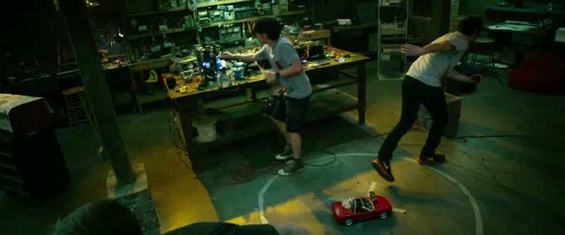This is Project Almanac Experiment one trial oneTemporal distance 60 secondsIn English pleaseIt means we're going to send your crappy toya minute back into the past All right you guys ready