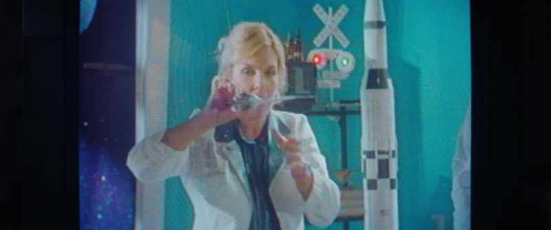This propelled the astronauts