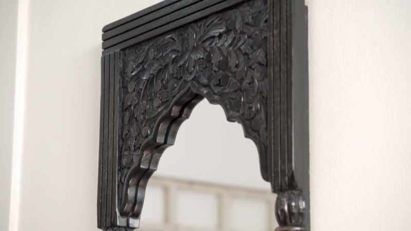 This really pretty mirror here, but even this old antique piece