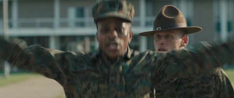 This recruit can't stand still