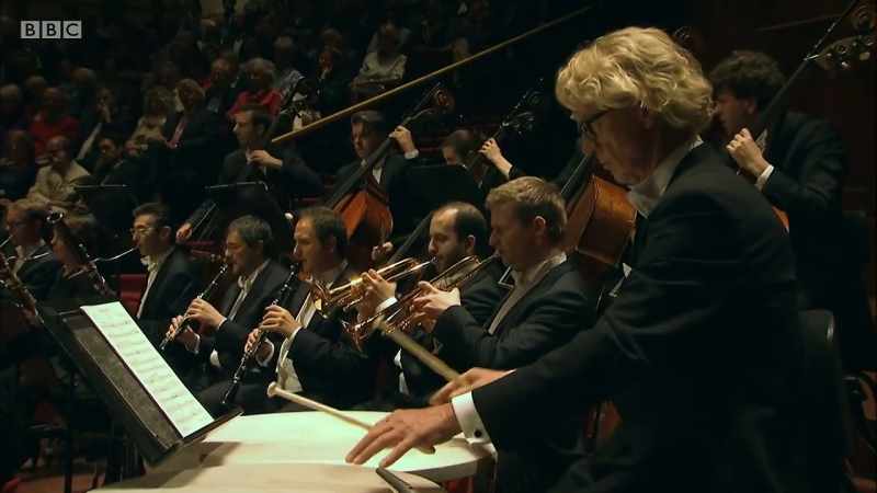 This rhythm against a beat and the orchestra got confused