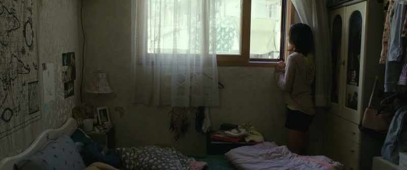 This room faces north so it's always chilly and dark