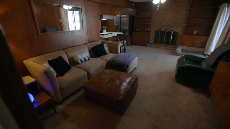 This room needs a lot of work to modernize it
