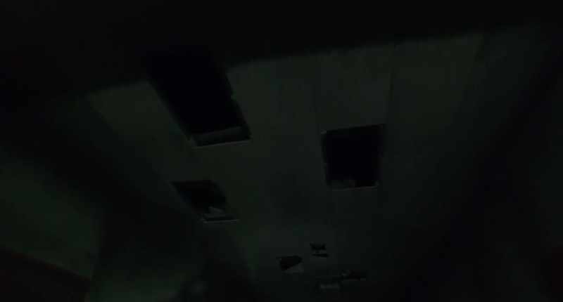 This second-floor corridor