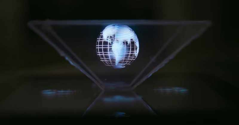 This seemingly three-dimensional image