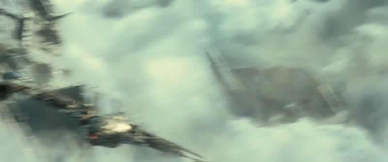 This ship has no offensive capabilities