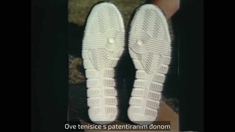 This shoe, which has a US patent on the sole