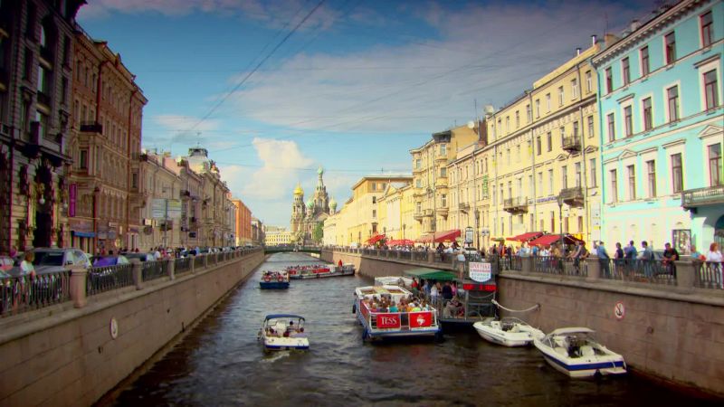 This is St Petersburg