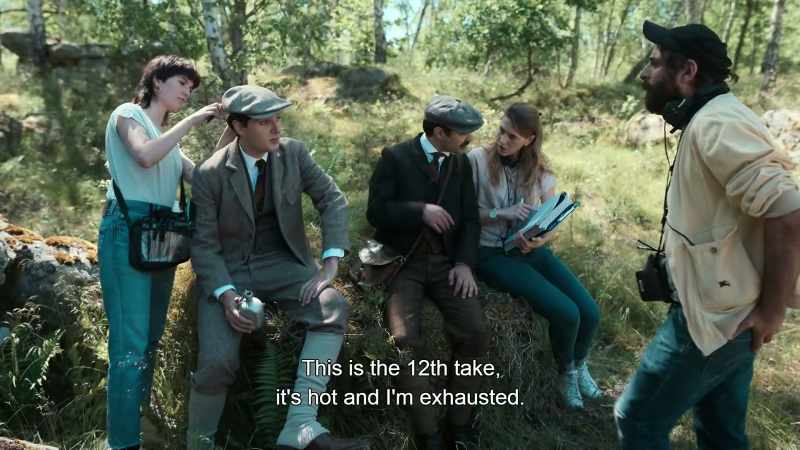 This is the 12th take, it's hot and I'm exhausted. Can we talk?