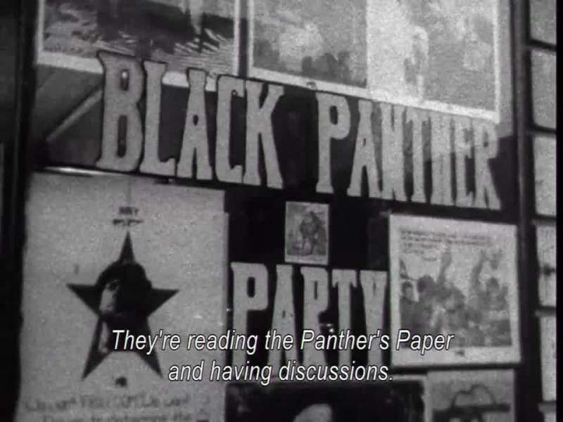 This is the Black Panthers' Central Head quarters