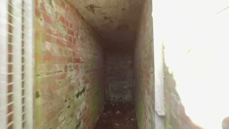 This is the bunker where the airmen
