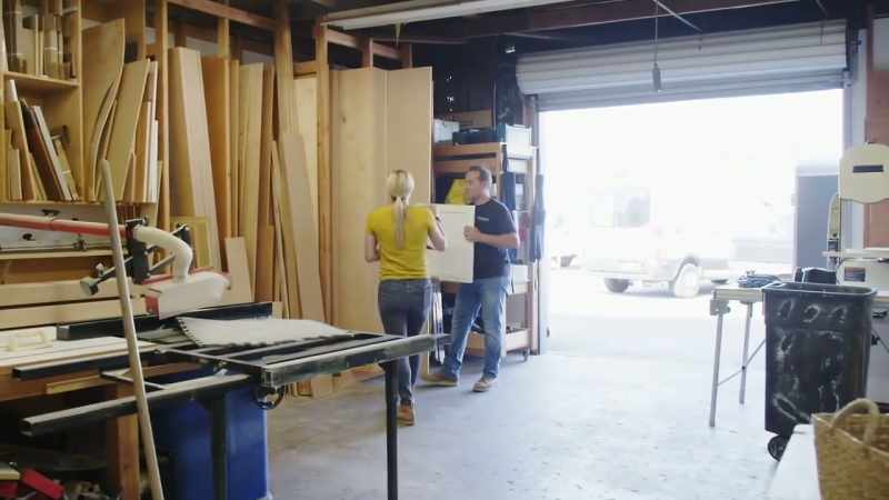 This is the cabinetry, the baskets
