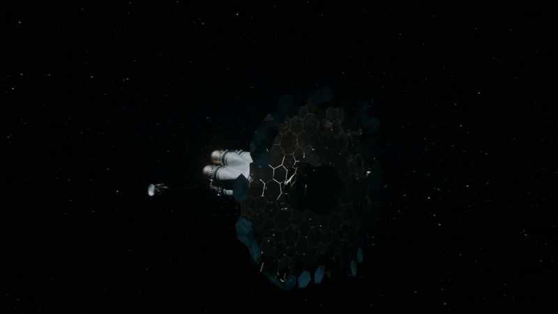 This is the cosmic telescope's detector array
