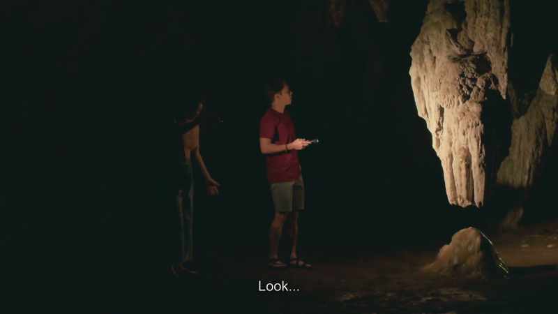 This is the dinosaur formation. See, it looks like a T-rex