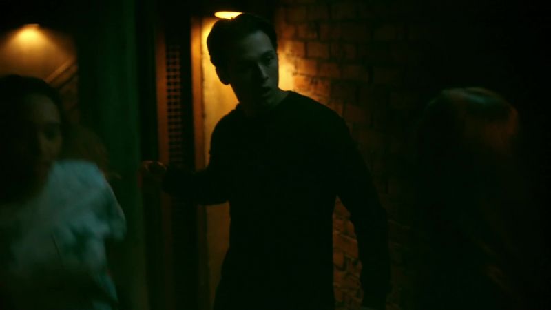 This is the door Landon was talking about. Go, go, go