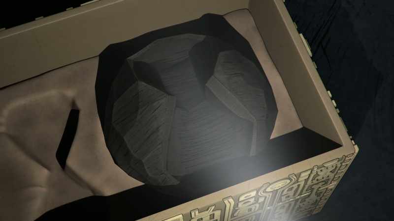 This is the final boss artifact? A bowling ball?