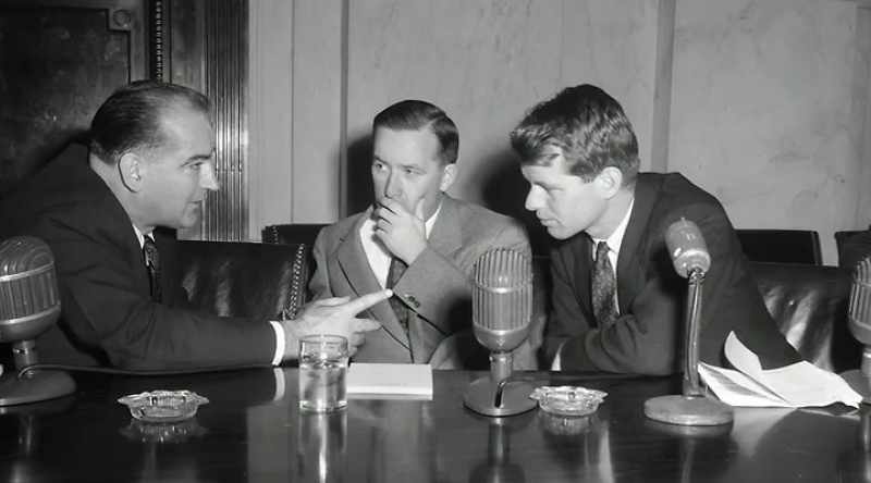 This is the guy who worked for Joe McCarthy who had wiretapped people