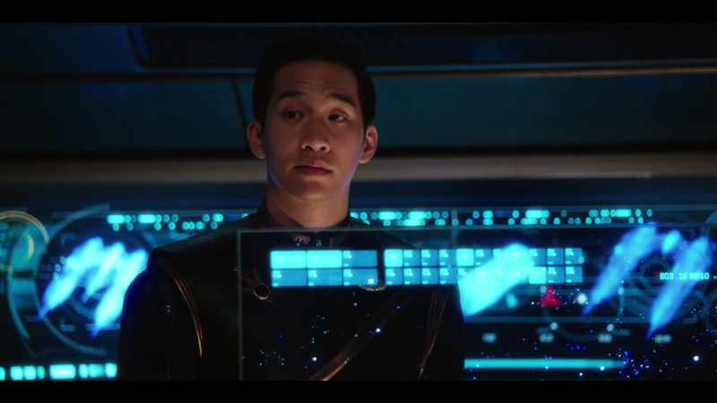 This is the I.S.S. Discovery