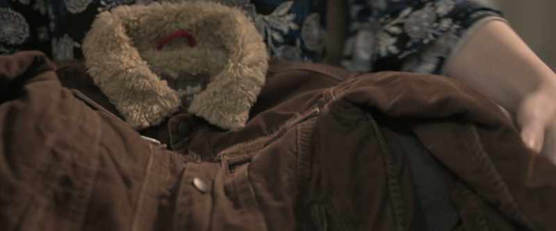 This is the jacket he wore on that fateful day