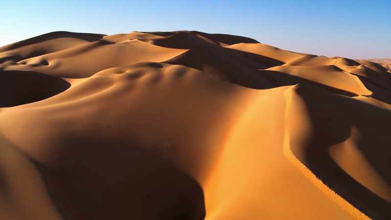 This is the largest sand sea in the world