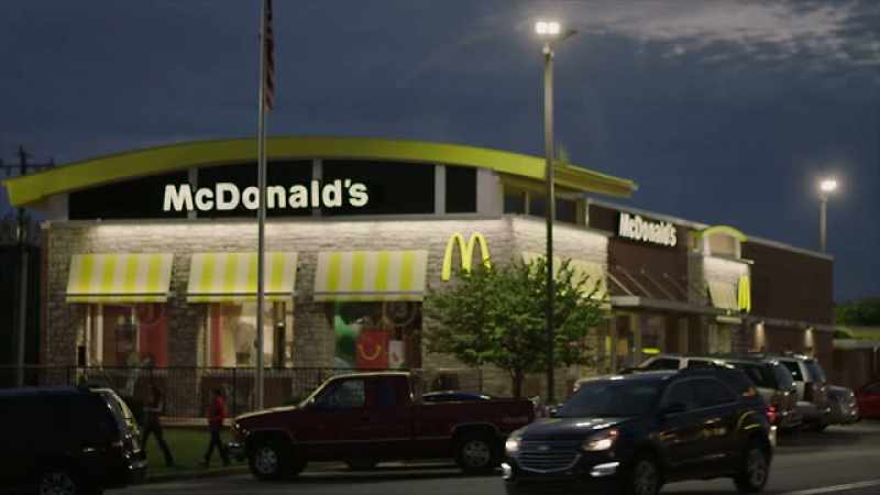 This is the McDonald's where it all happened