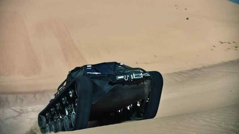 This is the moment when, in desert driving