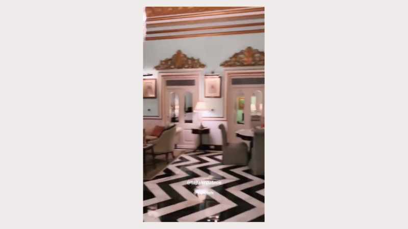This is the new room for the next three days