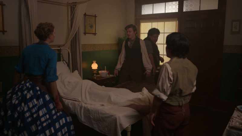 This is the only way to save her. Clearly pregnant. Very good
