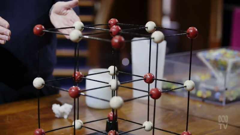 This is the original structure determination of salt