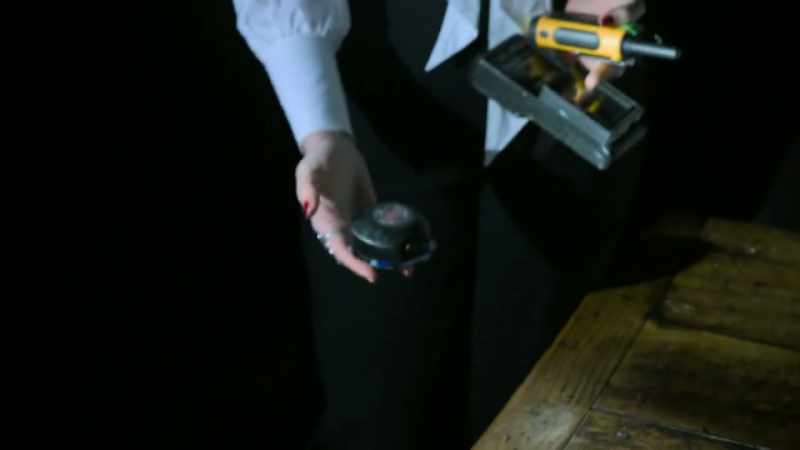 This is the paranormal puck. It does pick up movement and stuff