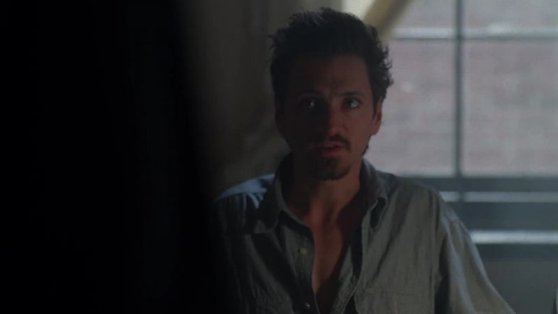This is the scene here where the character actually confronts the author