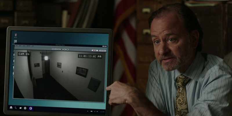 This is the security footage from inside the halfway house